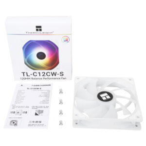 Emballage et accessoires du pack Thermalright TL-C12CW-S X5