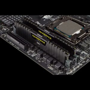 Corsair LPX installé sur carte mère – RAM low-profile